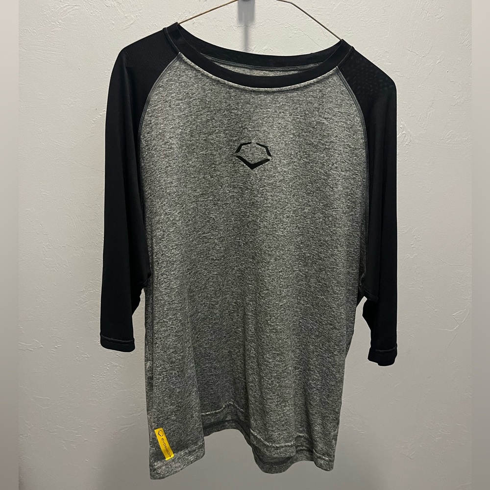 Evo Shield 3 Quarter Baseball Shirt